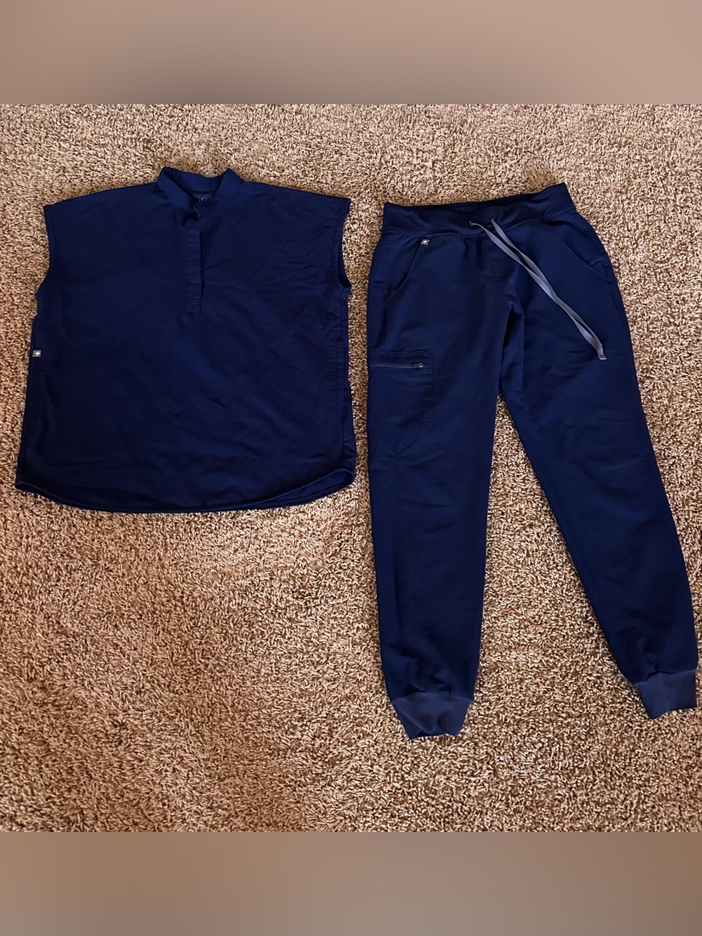 Figs Navy Scrub Set XS/Small